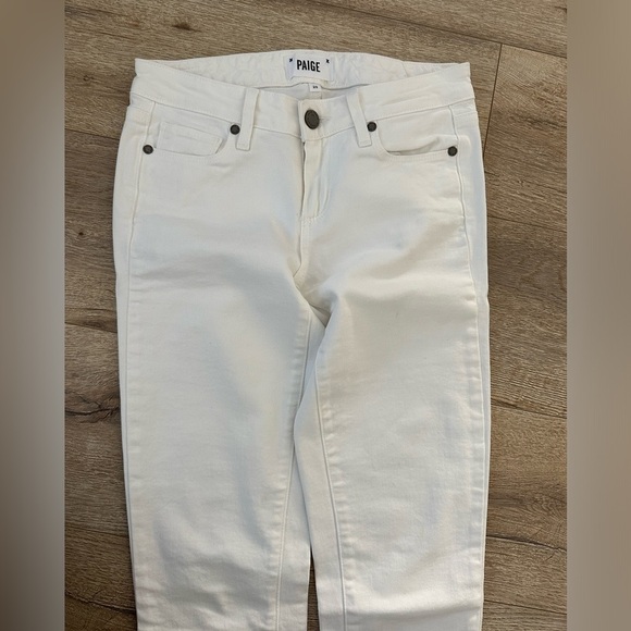 Paige Jean Skyline Skinny white jeans - Picture 5 of 7